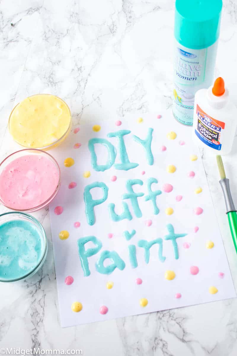 How to Make DIY Puffy Paint •